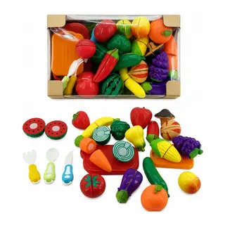 URT007-KUTU-3 41 Pcs Kesilebilen Meyve Sebze Manav