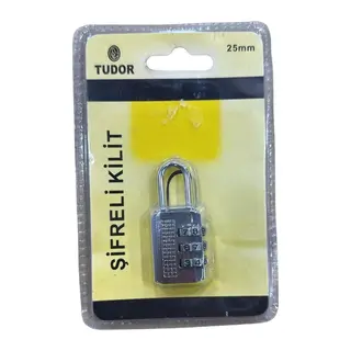 25 mm Şifreli Kilit
