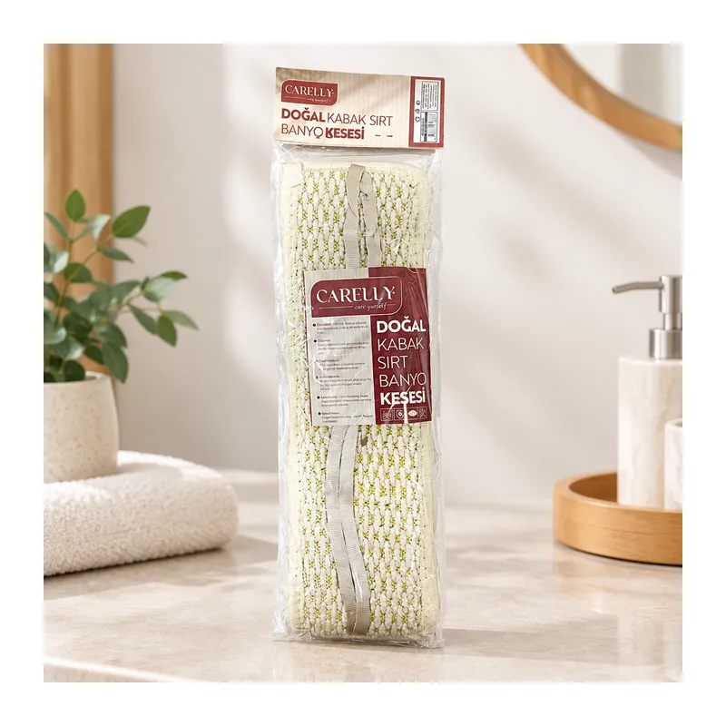 Doğal Kabak Sırt Banyo Kesesi