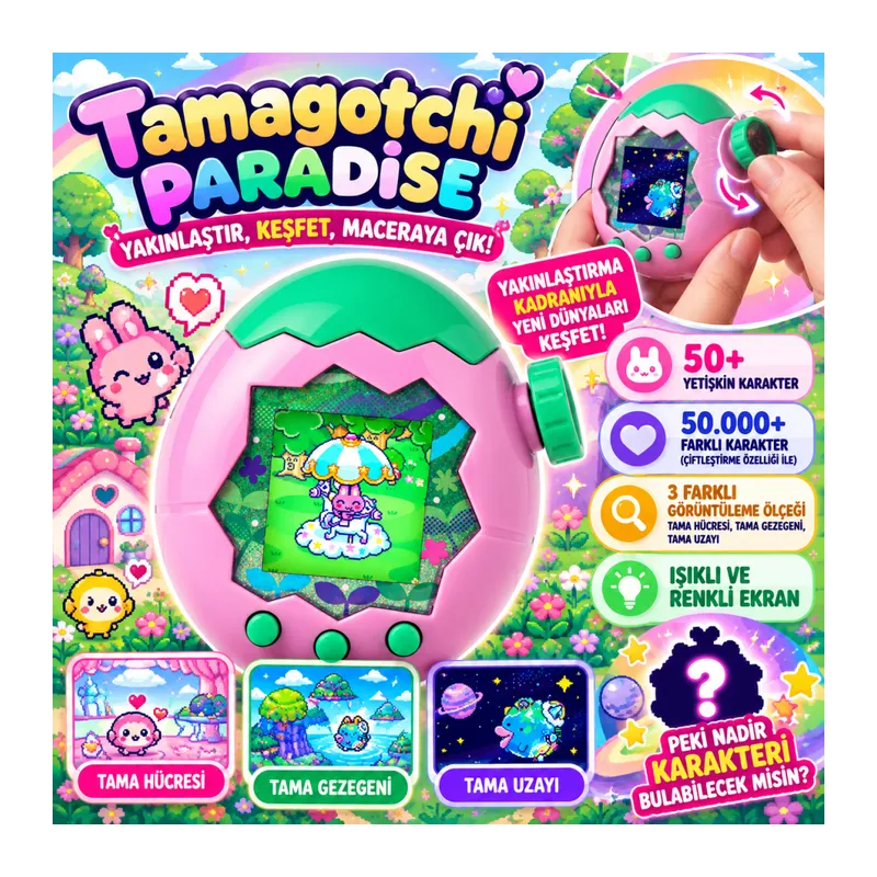 Paradise Pembe Toprak Cihazı