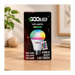12 W RGB Kumandalı Ampul