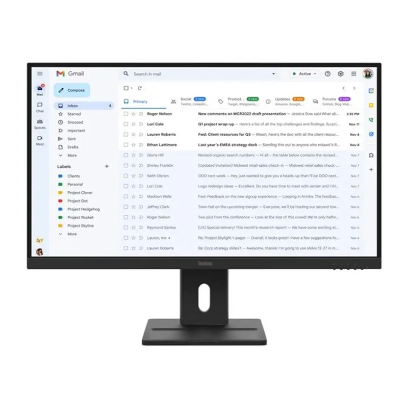27 LENOVO E27-40 THINKVISION 64BCMAT4TK 4MS 100HZ HDMI+VGA WLED PIVOT MONITOR (3 YIL GARANTİ)