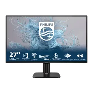 27 27E2N2500/01 IPS 1MS 120HZ 1XHDMI 1XDP 2K QHD 2560X1440 FLICKER-FREE VESA SİYAH