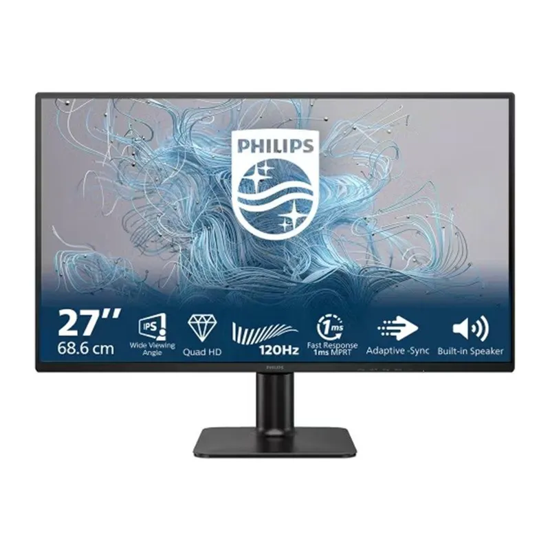 27 PHILIPS 27E2N2500/01 IPS 1MS 120HZ 1XHDMI 1XDP 2K QHD 2560X1440 FLICKER-FREE VESA SİYAH