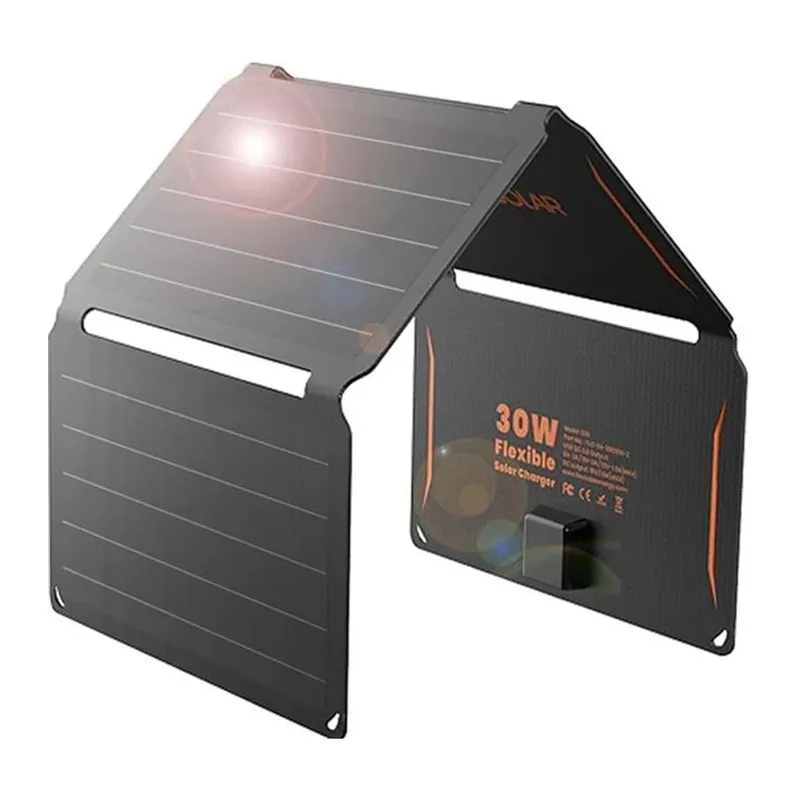 E30 TAŞINABİLİR GÜNEŞ PANELİ 30W