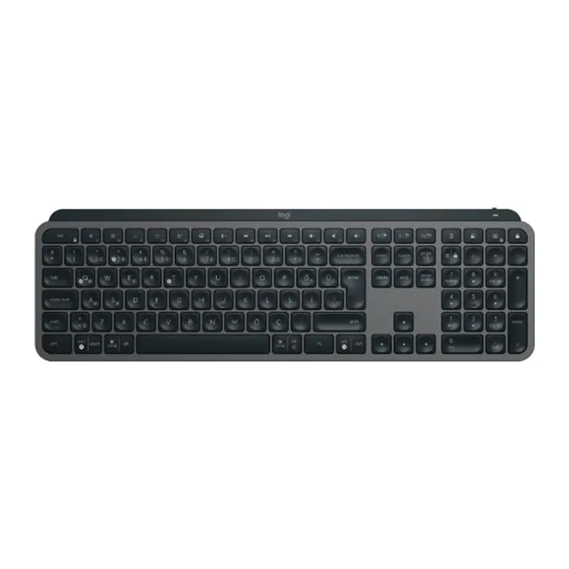 MX KEYS S GELİŞMİŞ AYDINLATMALI TAM BOYUTLU KABLOSUZ TÜRKÇE Q KLAVYE SİYAH 920-011594
