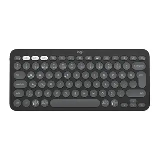 K380S PEBBLE KEYS 2 ÇOKLU CİHAZ ÖZELLİKLİ BLUETOOTH TÜRKÇE Q KLAVYE GRİ 920-011859