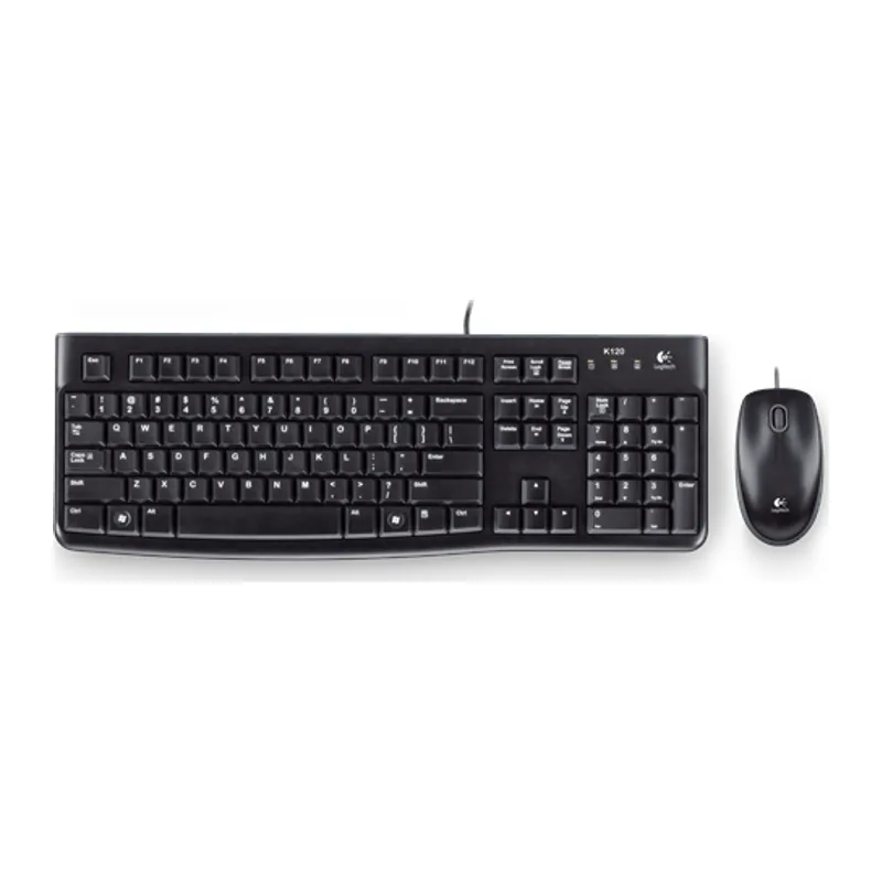 MK120 TR Q USB KABLOLU KLAVYE VE MOUSE SET SİYAH 920-002560