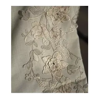 Simella Altın Simli 50x140 cm İşlemeli Masa Runneri Şık Masa Dekoru