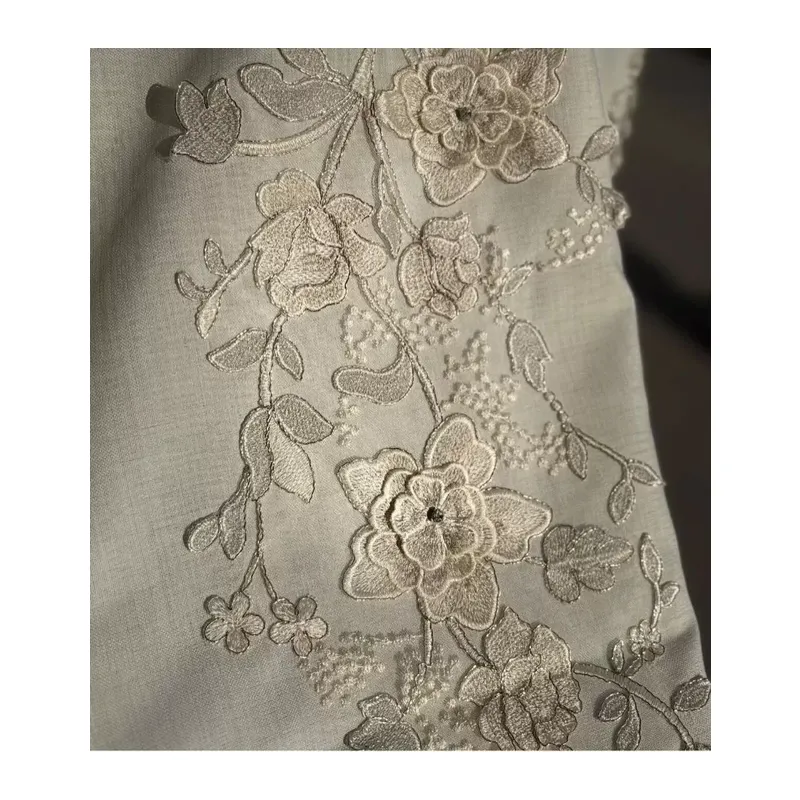 Simella Altın Simli 50x140 cm İşlemeli Masa Runneri Şık Masa Dekoru