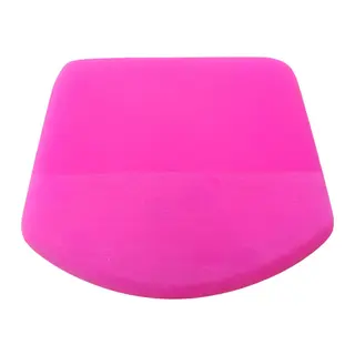 PPF/TPH Silikon Çekçek Ragle Cam Filmi Çekme Uygulama Aparatı Oval Pembe 9.4x7.4cm