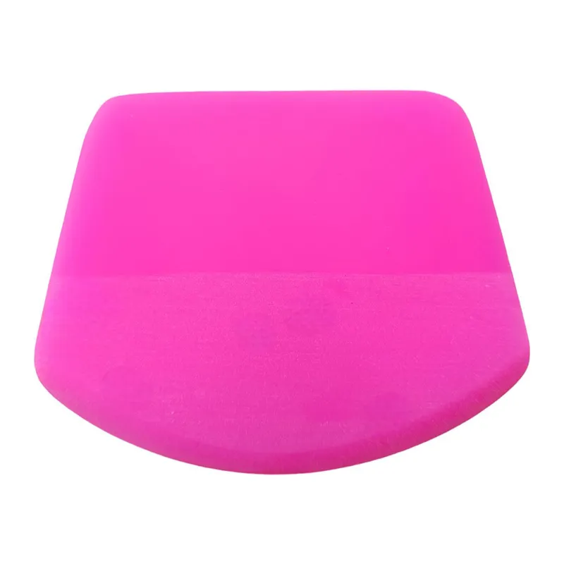 PPF/TPH Silikon Çekçek Ragle Cam Filmi Çekme Uygulama Aparatı Oval Pembe 9.4x7.4cm