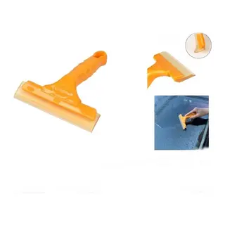 Oto Cam Temizleme Kurulama Çekçek Cam Sil Pratik Su Çekme Aparatı Turuncu 14cm