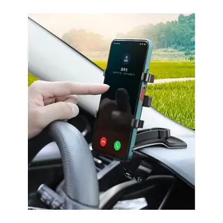 Araba Gösterge Üstüne Takılan 360 Oynar Başlıklı Telefon Tutucu