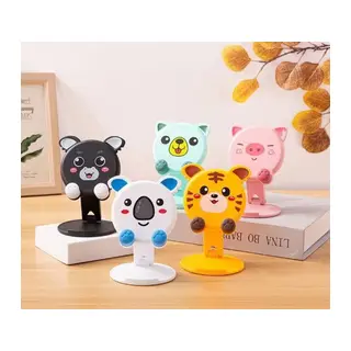 Hayvan Figürlü Masaüstü Telefon Standı 5 Model