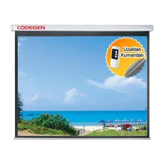 CODEGEN EX-24 240X200 MOTORLU UZAKTAN KUMANDALI PERDE