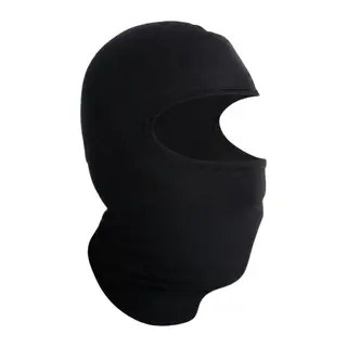 Unisex Düz Siyah Balaklava 1 Adet Tek Beden Viskoz Kask İçi Motosiklet Outdoor Maske
