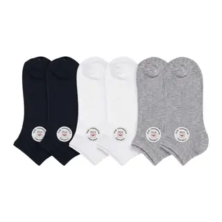 Unisex Dikişsiz Kısa Konç 6'lı Patik Çorap, %85 Pamuklu Geri Dönüştürülmüş İplik, Parfümlü, Siyah Beyaz Gri, Yumuşak Nefes Alan Günlük Spor Çorabı