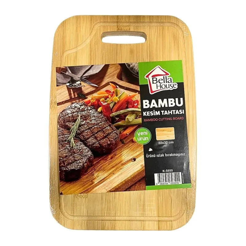Lüks 22x32 Bambu Kesim Panosu