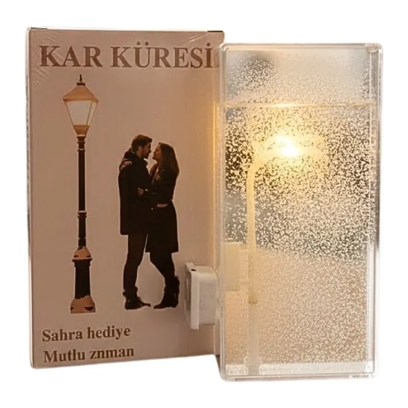 Kar Küresi PVC Dekor Lamba
