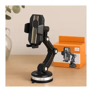 360° Eklemli Araç Telefon ve Bardak Tutucu (60-105 mm)
