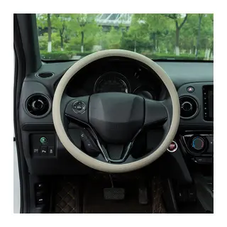 Silikon Direksiyon Kılıfı Bej 36-42cm