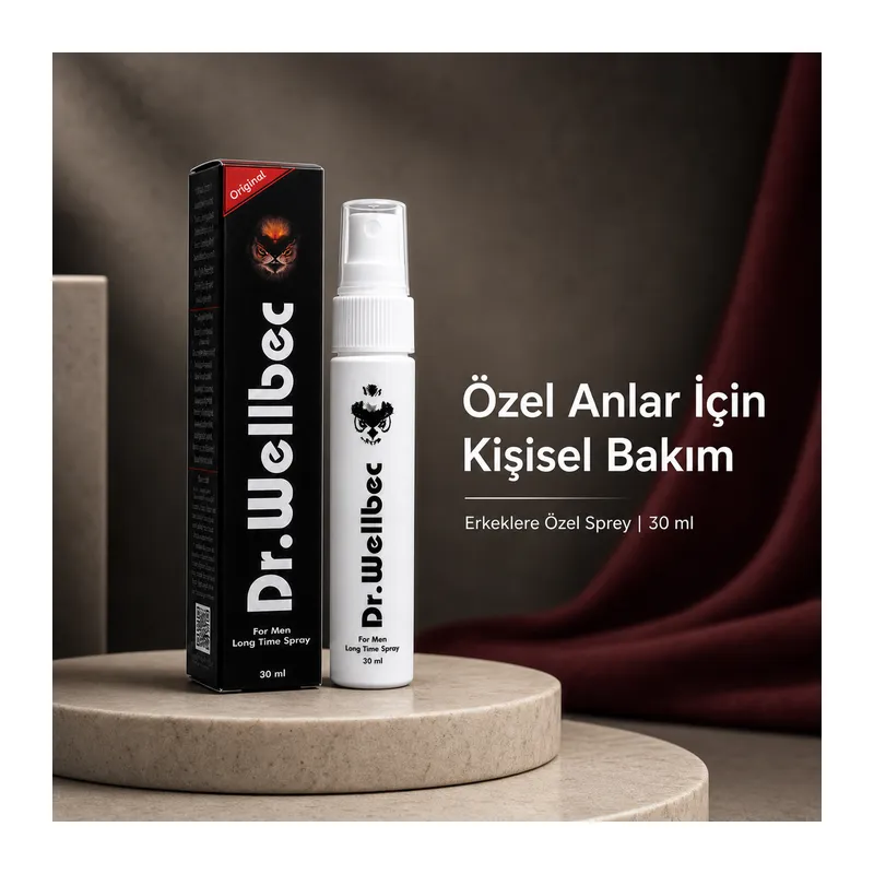 Dr. Wellbec Özel Anlar İçin Erkek Bakım Spreyi 30 ml