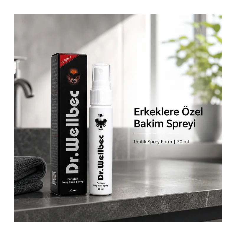 Dr. Wellbec Erkeklere Özel Kişisel Bakım Spreyi 30 ml