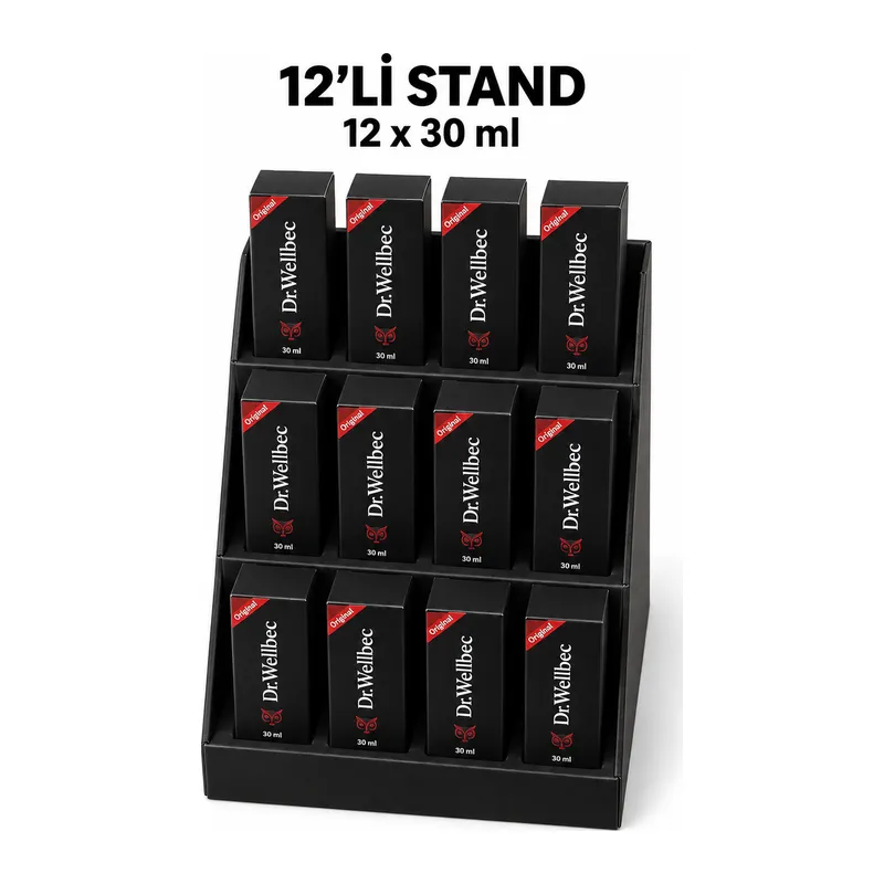 Dr. Wellbec Erkek Bakım Spreyi 30 ml 12'li Stand