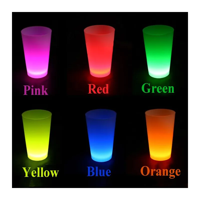 Neon Parti Glow Bardak 1.5 oz Karışık Renk 1 Adet Tekli