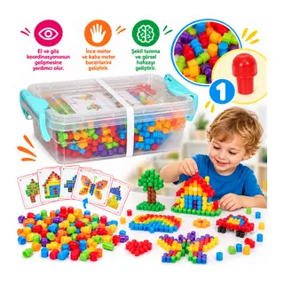 470 MOZAİK KUTULU PUZZLE KÜÇÜK (80PCS)