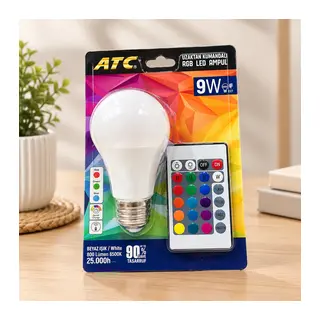 Kumandalı RGB LED Ampul 9 W