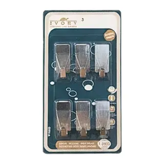 6'li Metal Yapışkanlı Dörtgen Askı