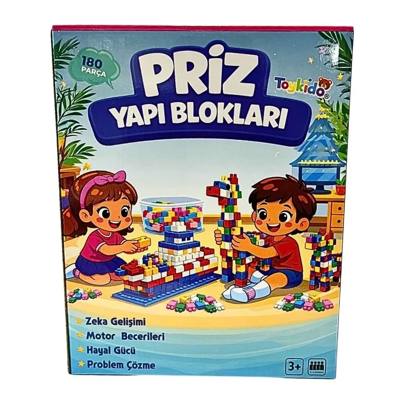 Eğitici Kutu Priz Yapı Blokları