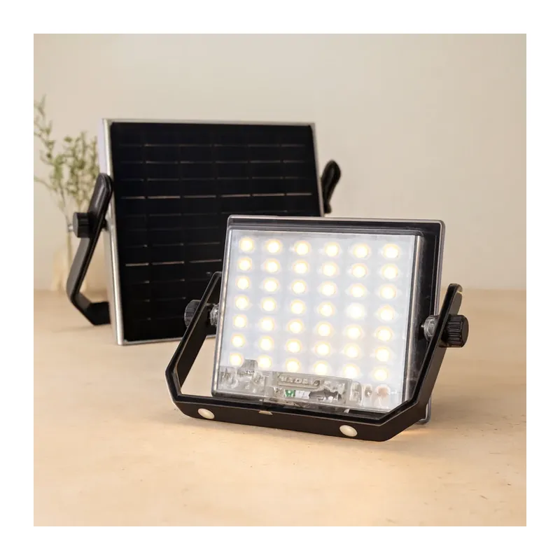 100W Güneş Enerjili LED Işık (Solar) - Dış Mekan & Kamp