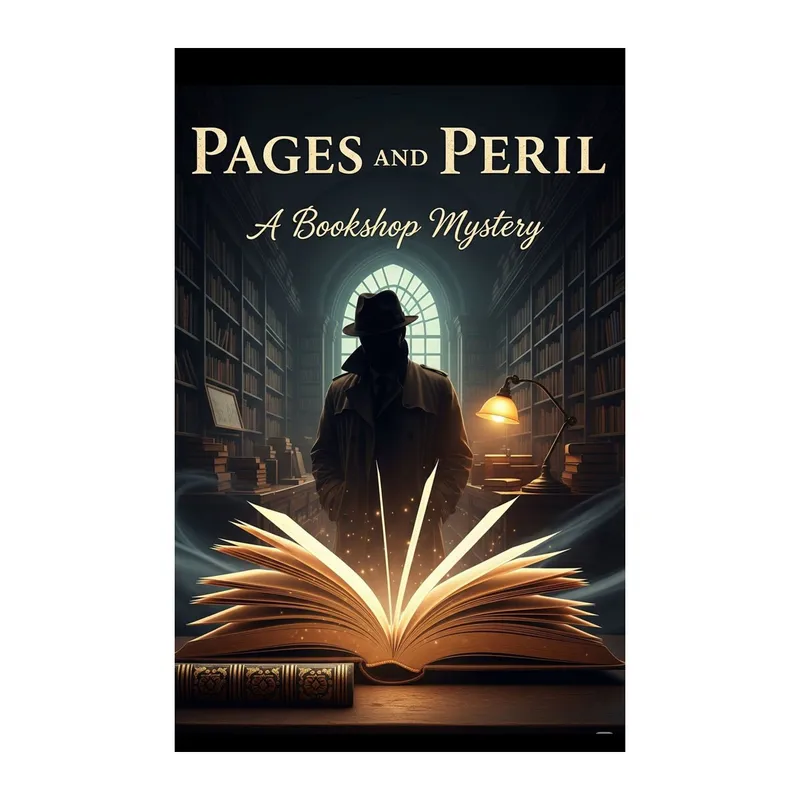Pages and Peril: A Bookshop Mystery - İngilizce E-Kitap (Dijital Teslimat)
