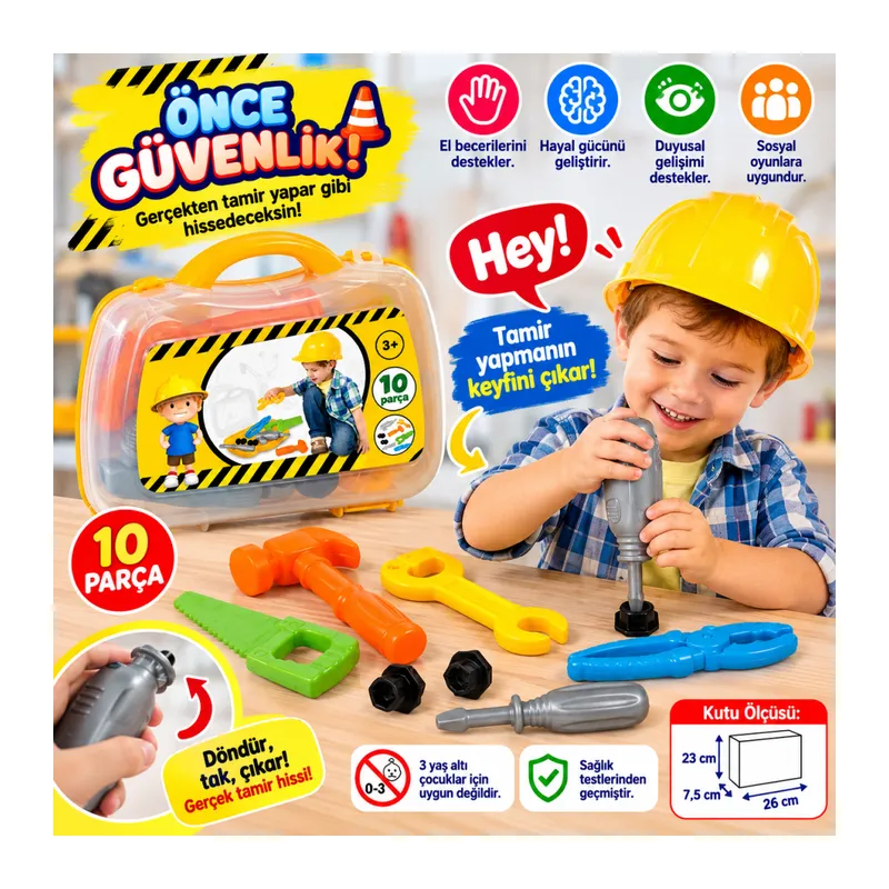 03408 TEKNİK SERVİS EL ÇANTASI