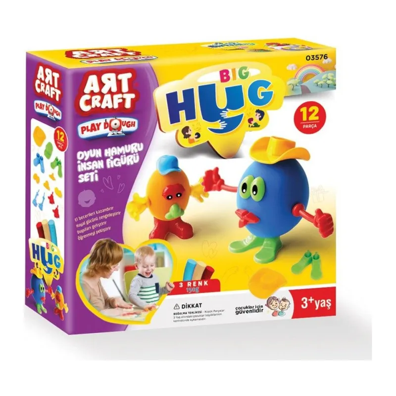 03576 İnsan Figürü Seti Oyun Hamuru 150 Gr.