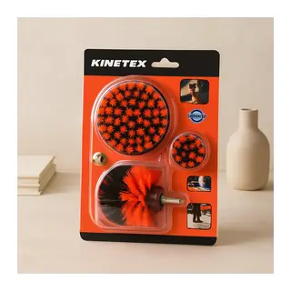 Matkap fırçası 3'lü set (4 inç, 3.5 inç, 2 inç)