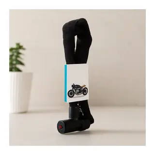 Zincirli Anahtarlı Motosiklet ve Bisiklet Kilidi 100 cm