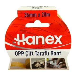 36 mm x 20 m Opp Çift Taraflı Bant