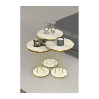 Gold Terra Zigon Krem Bej 3'lü