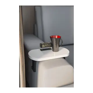 Ayarlanabilir Yan Sehpa Beyaz