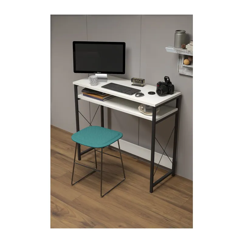 Çalışma Masası Beyaz 90 cm
