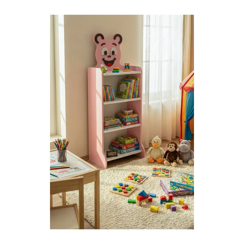 Happy Face Çocuk Kitaplığı Pembe
