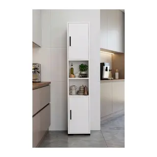 Çok Amaçlı Erzak Dolabı Beyaz 35 cm