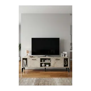 Linya TV Sehpası Suntalam Ekru 160x35 cm
