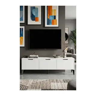 Royal TV Sehpası Suntalam Beyaz 160x35