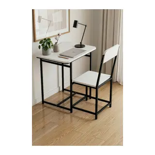 Minör Çalışma Masası Suntalam Beyaz 72x52