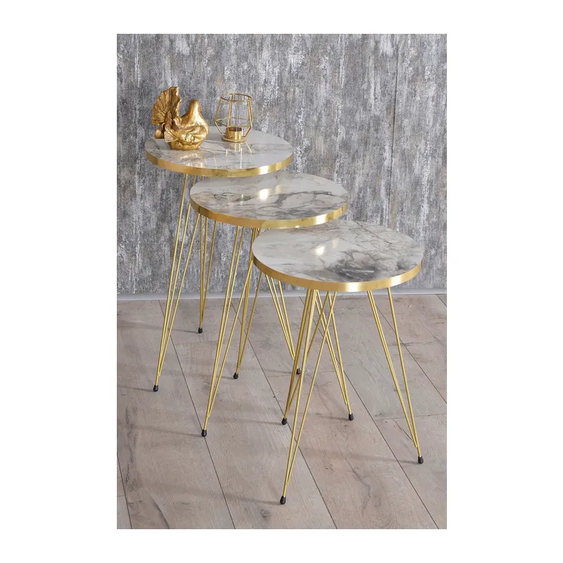 Zigon Sehpa Gold Efes Tel